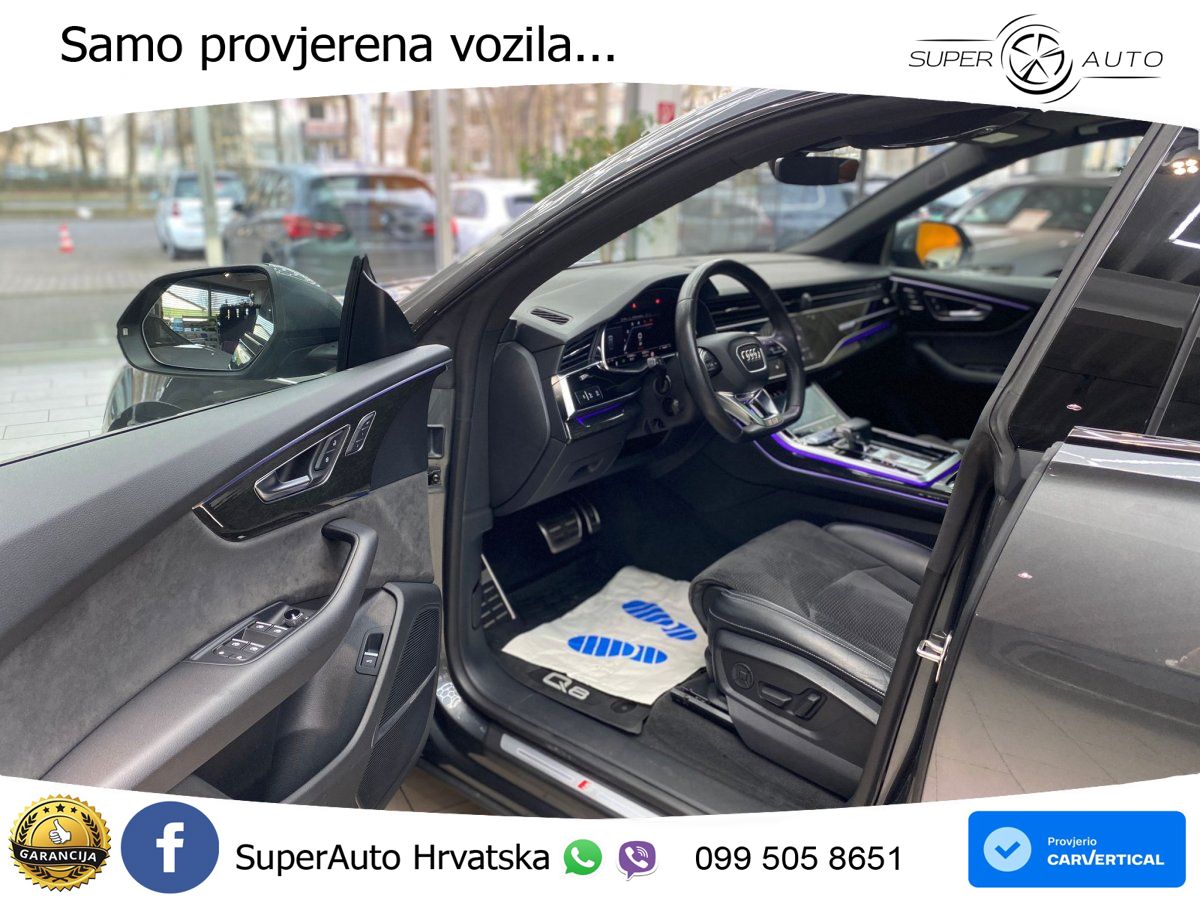 Audi Q8 50 TDI V6 (286 KS) quattro Tiptronic S line LED+GR SJED+ACC