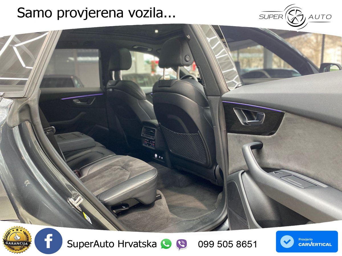 Audi Q8 50 TDI V6 (286 KS) quattro Tiptronic S line LED+GR SJED+ACC