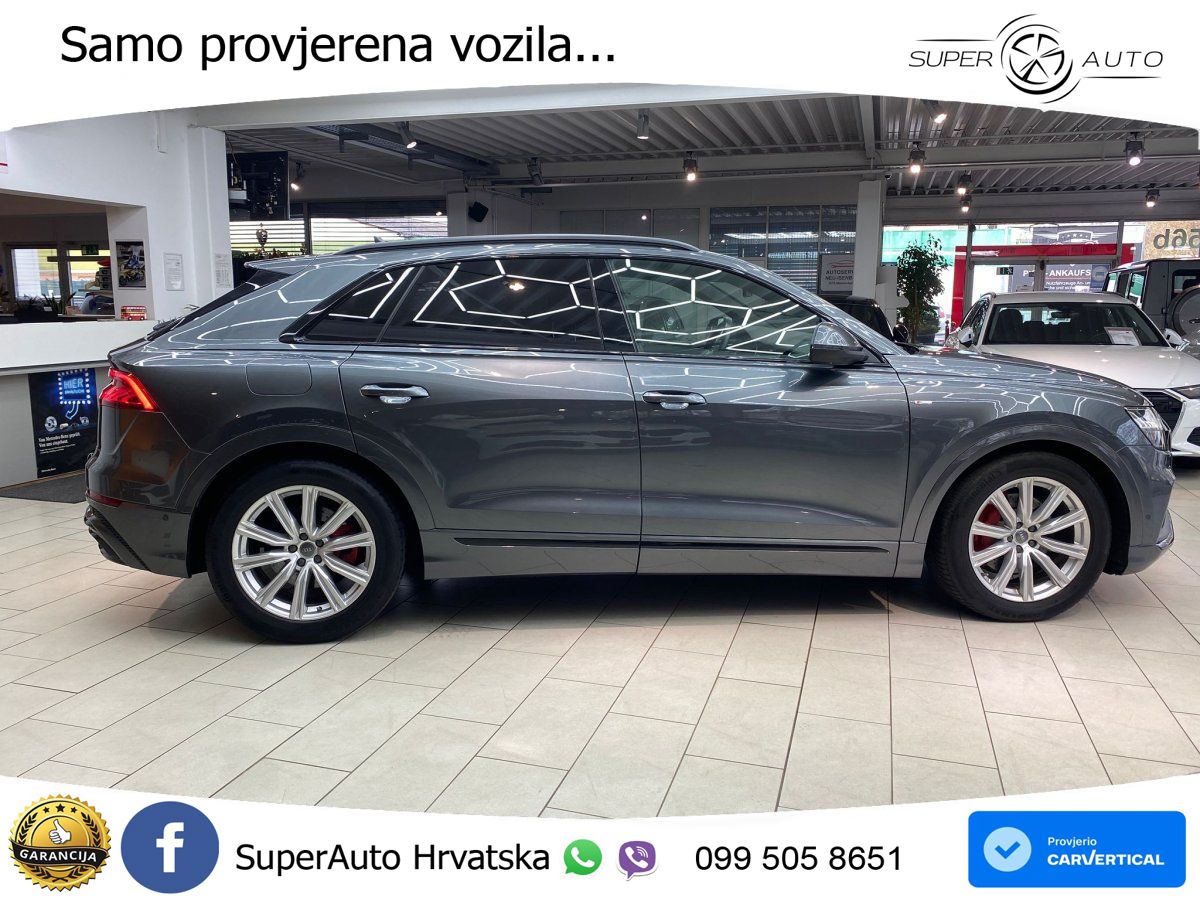 Audi Q8 50 TDI V6 (286 KS) quattro Tiptronic S line LED+GR SJED+ACC