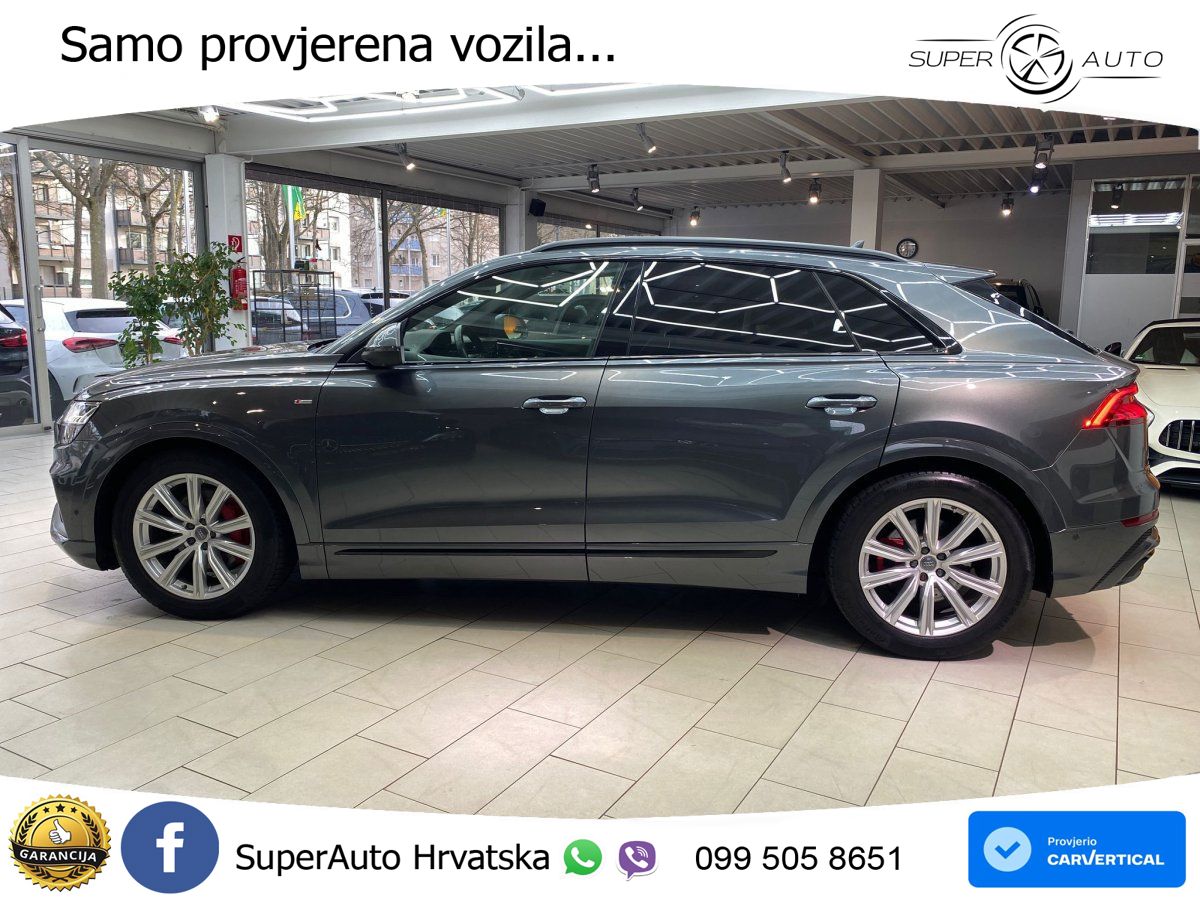 Audi Q8 50 TDI V6 (286 KS) quattro Tiptronic S line LED+GR SJED+ACC