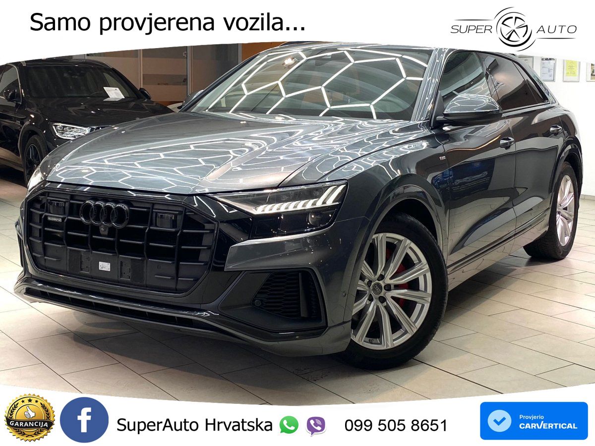 Audi Q8 50 TDI V6 (286 KS) quattro Tiptronic S line LED+GR SJED+ACC