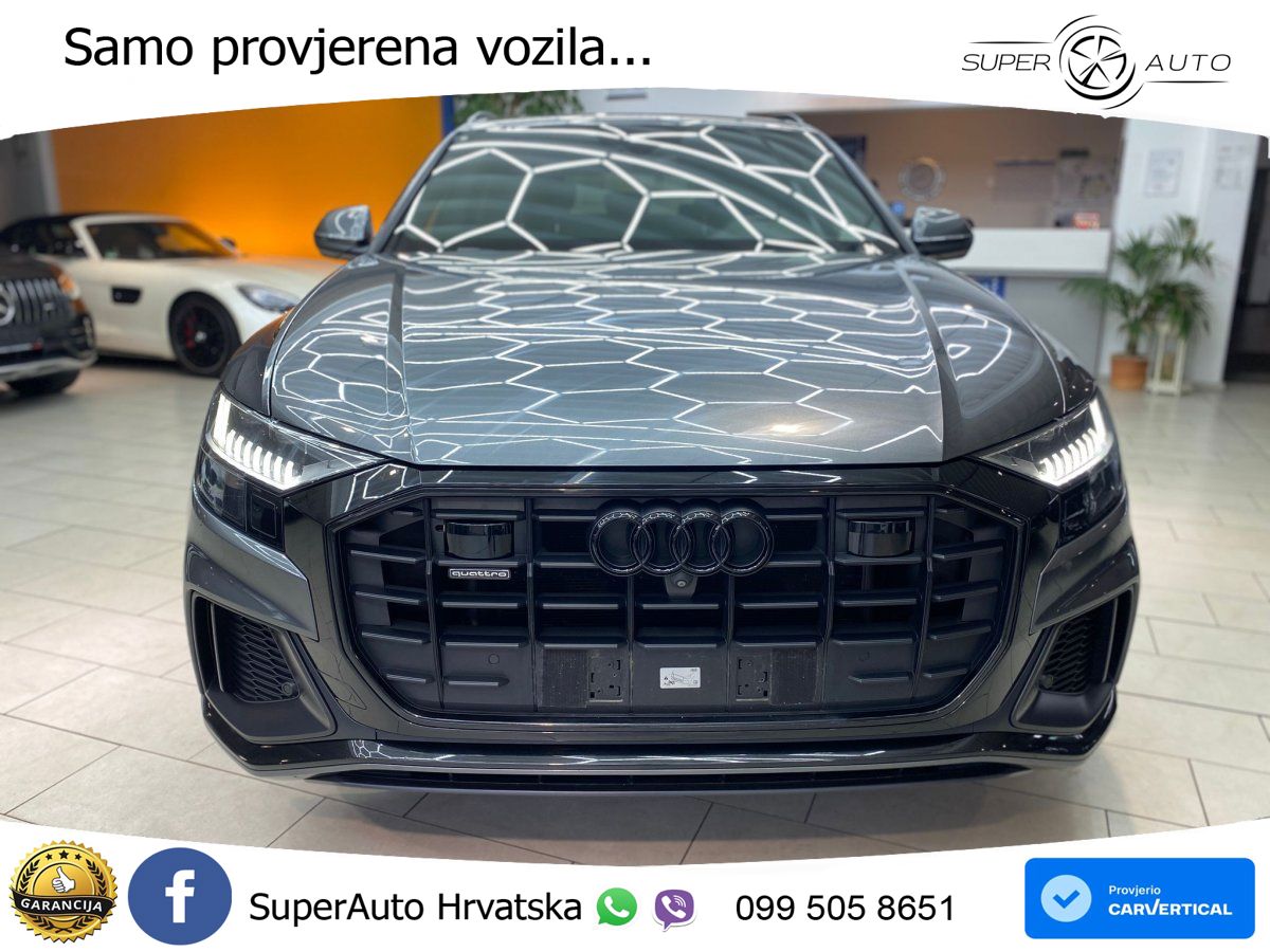 Audi Q8 50 TDI V6 (286 KS) quattro Tiptronic S line LED+GR SJED+ACC