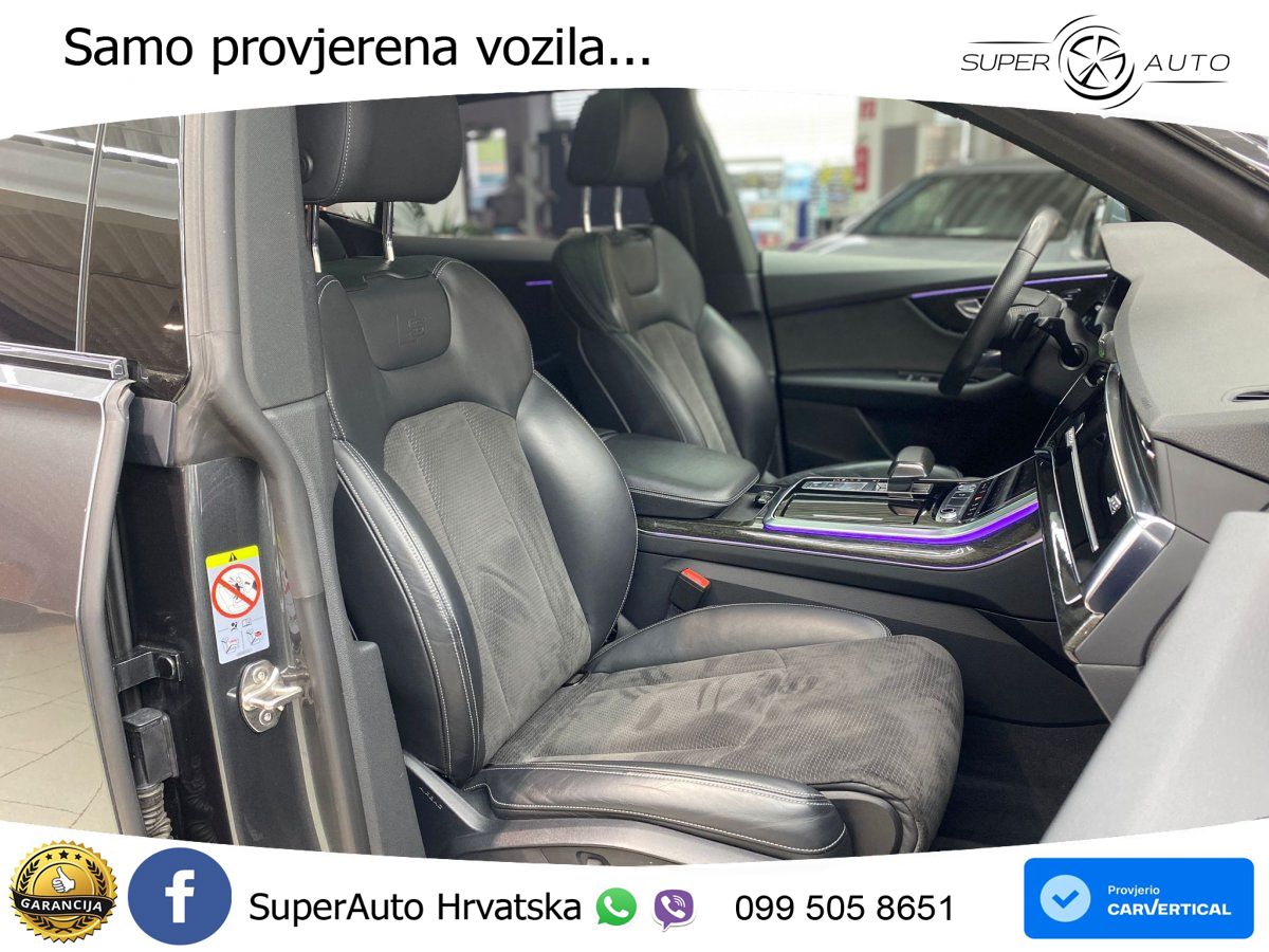 Audi Q8 50 TDI V6 (286 KS) quattro Tiptronic S line LED+GR SJED+ACC