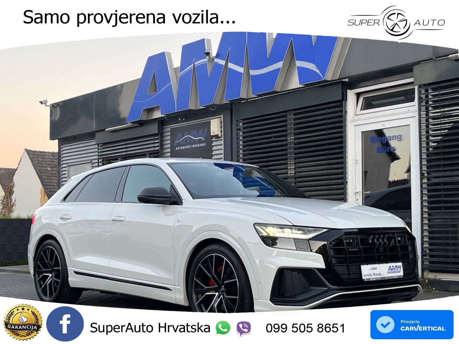 Audi Q8 50 TDI V6 (286 KS) quattro Tiptronic
