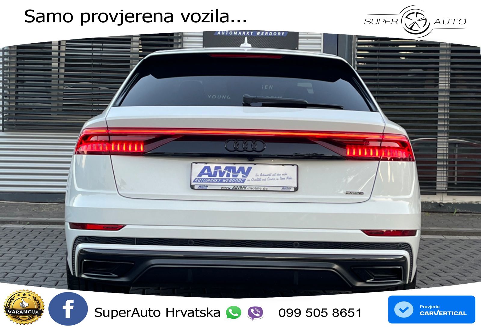 Audi Q8 50 TDI V6 (286 KS) quattro Tiptronic