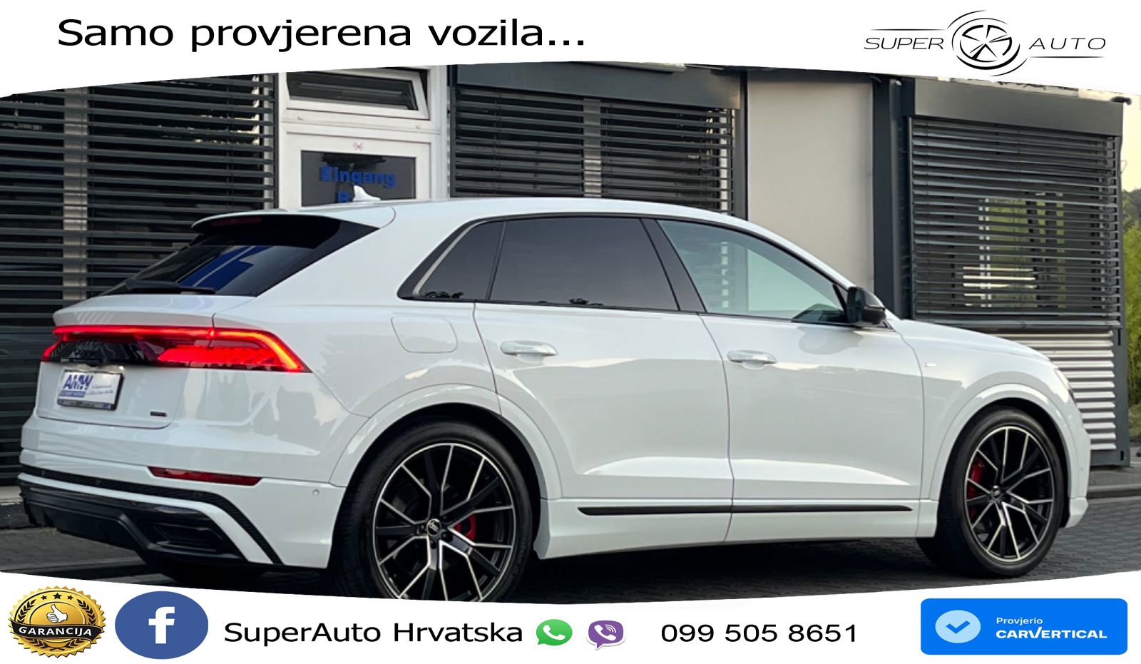 Audi Q8 50 TDI V6 (286 KS) quattro Tiptronic