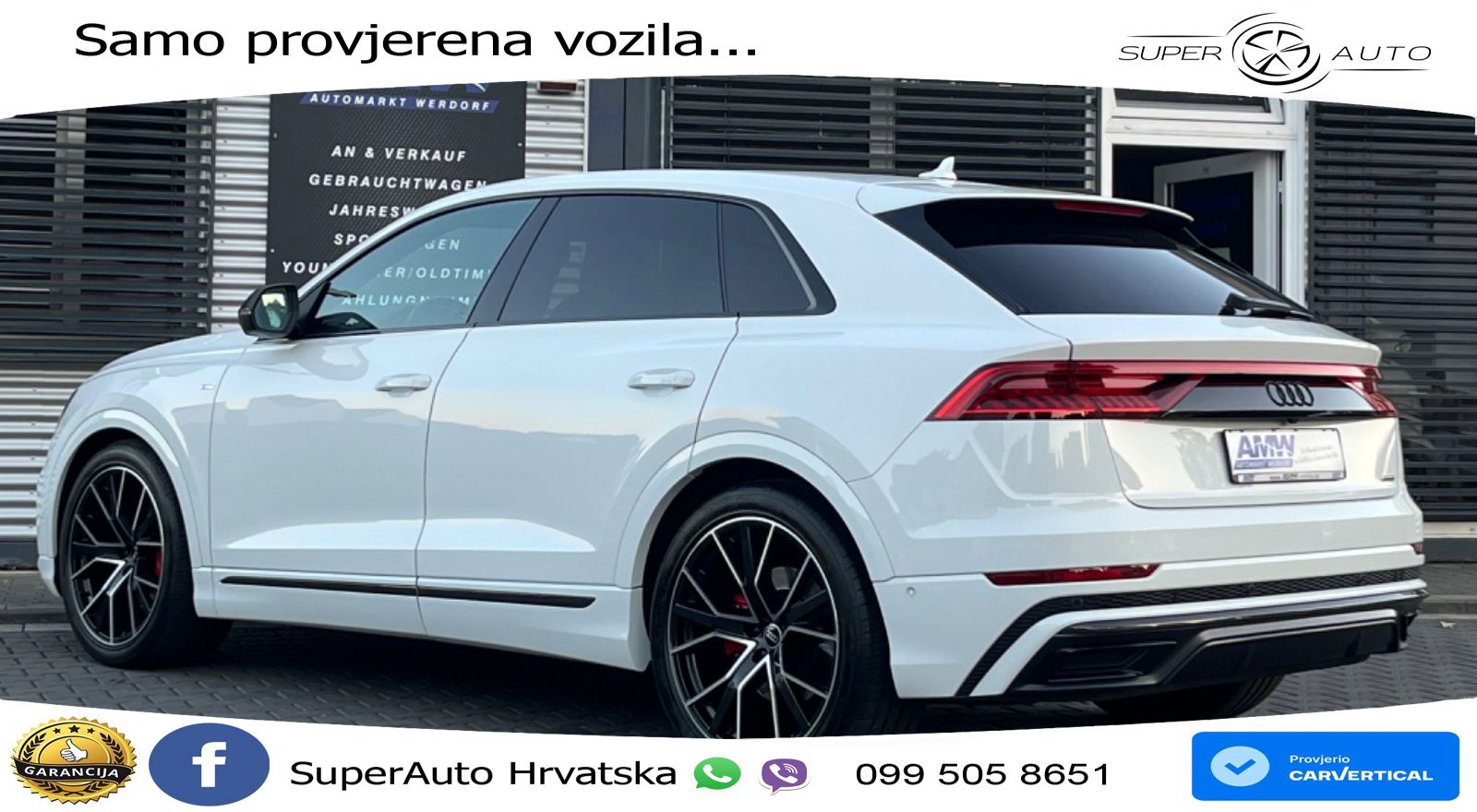 Audi Q8 50 TDI V6 (286 KS) quattro Tiptronic
