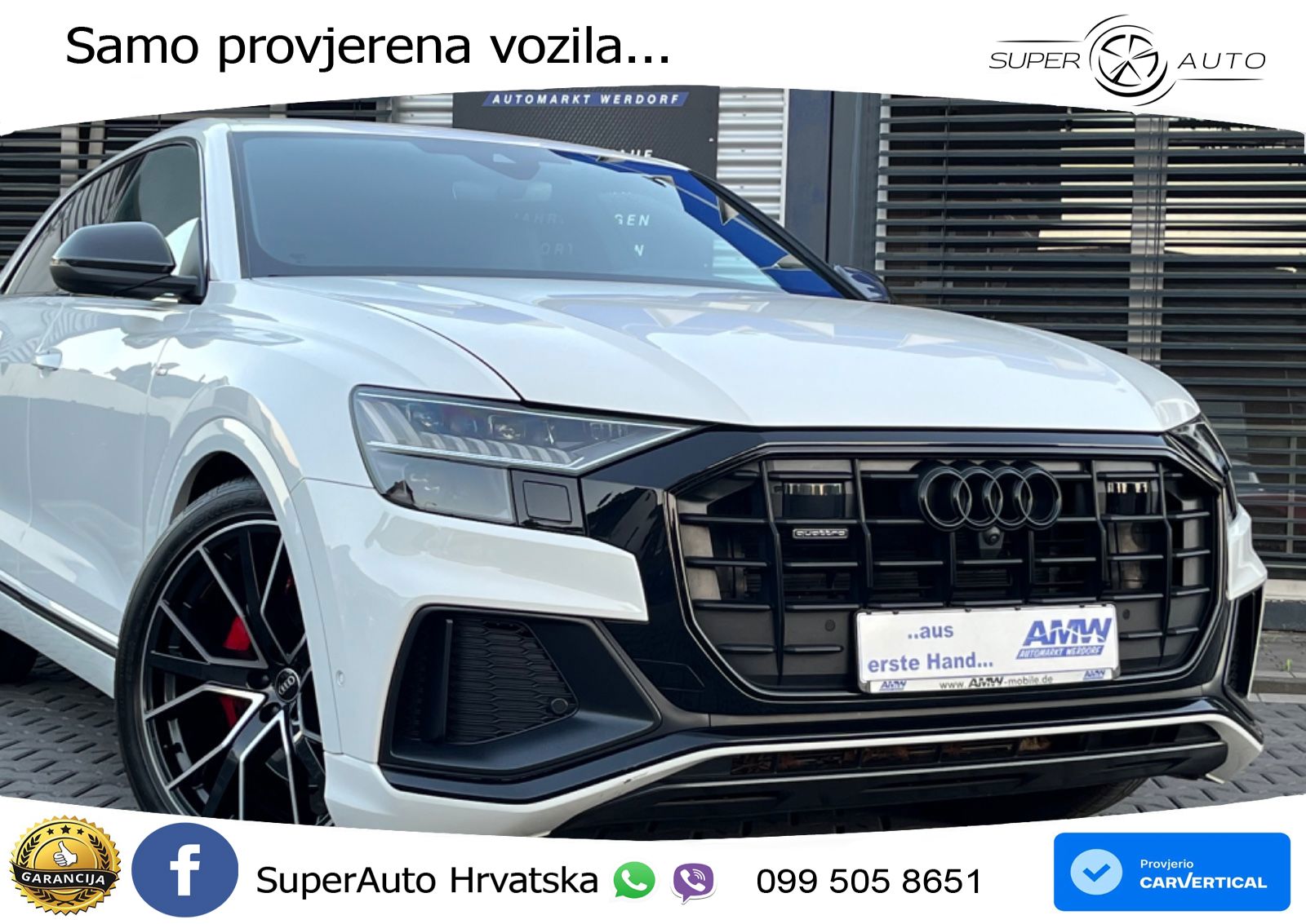 Audi Q8 50 TDI V6 (286 KS) quattro Tiptronic