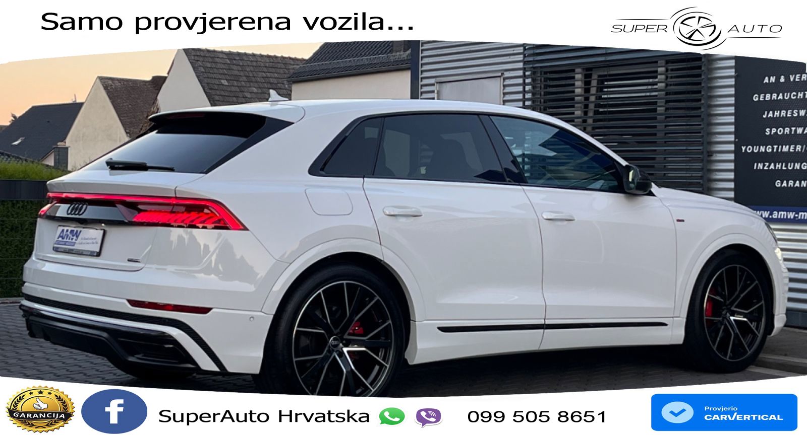 Audi Q8 50 TDI V6 (286 KS) quattro Tiptronic