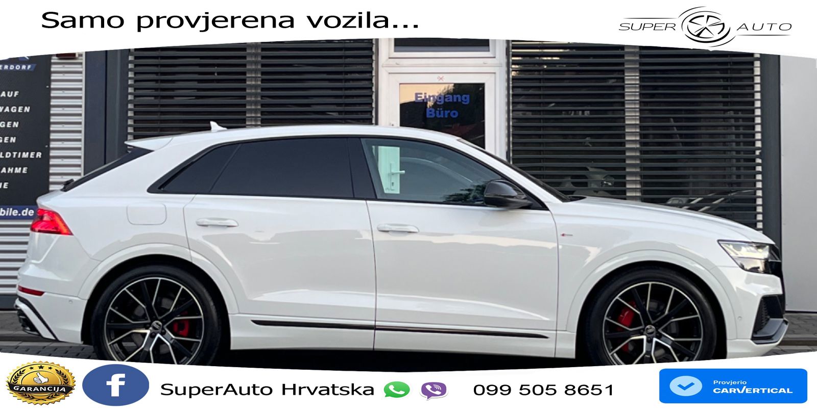 Audi Q8 50 TDI V6 (286 KS) quattro Tiptronic