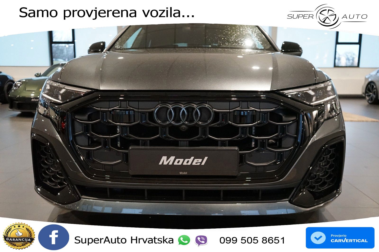 Audi Q8 60 TFSIe V6 (490 KS) quattro Tiptronic LED+GR SJED+ACC