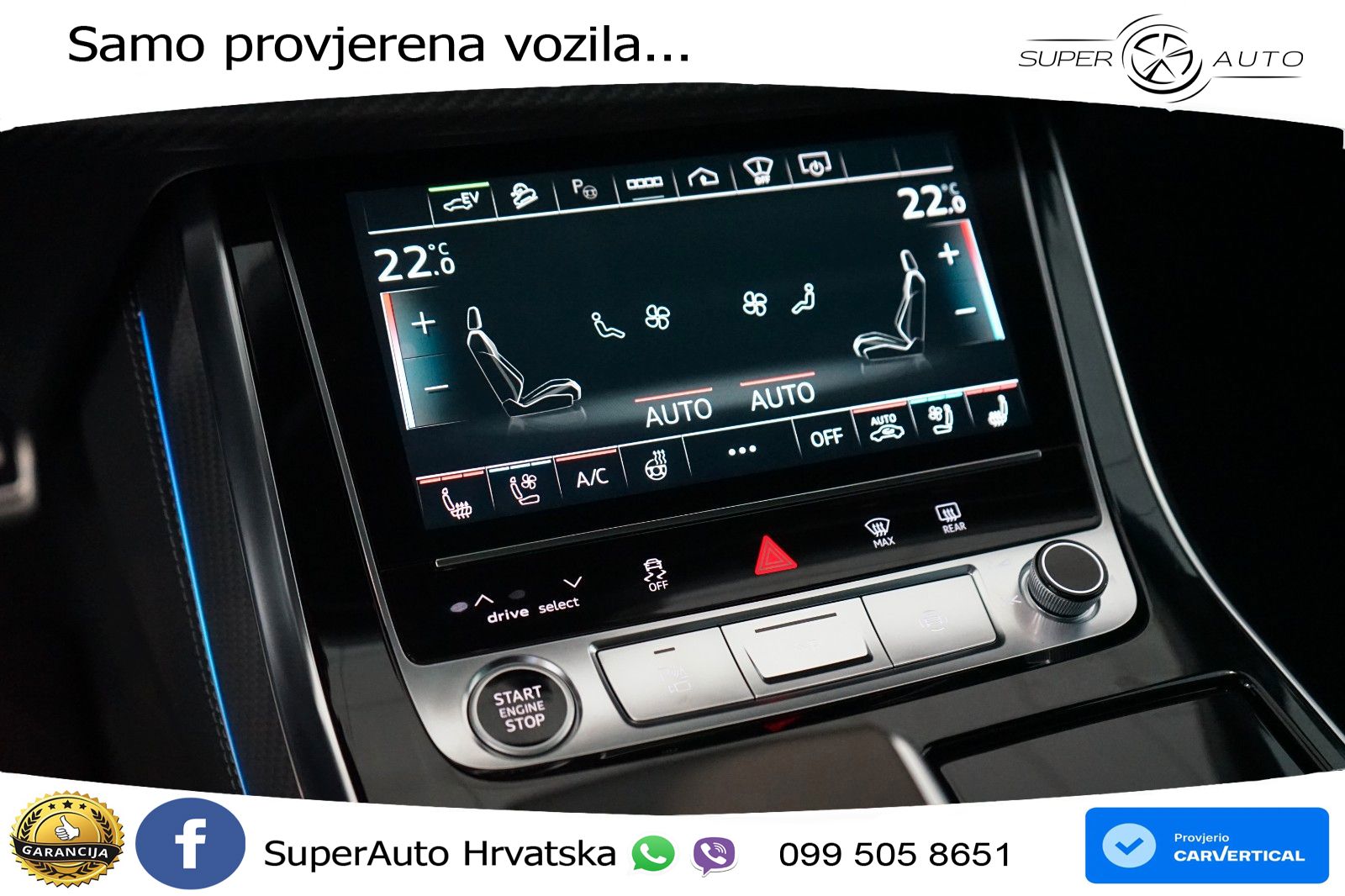 Audi Q8 60 TFSIe V6 (490 KS) quattro Tiptronic LED+GR SJED+ACC