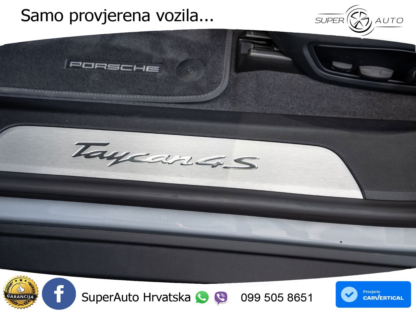 Porsche Taycan Sport Turismo 4S 105 kWh (598 KS)