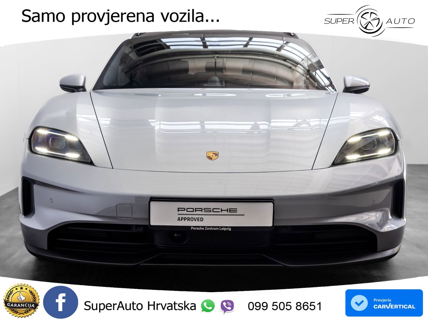 Porsche Taycan Sport Turismo 4S 105 kWh (598 KS)