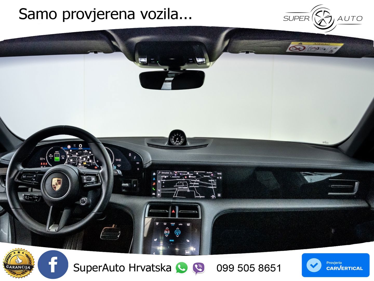 Porsche Taycan Sport Turismo 4S 105 kWh (598 KS)