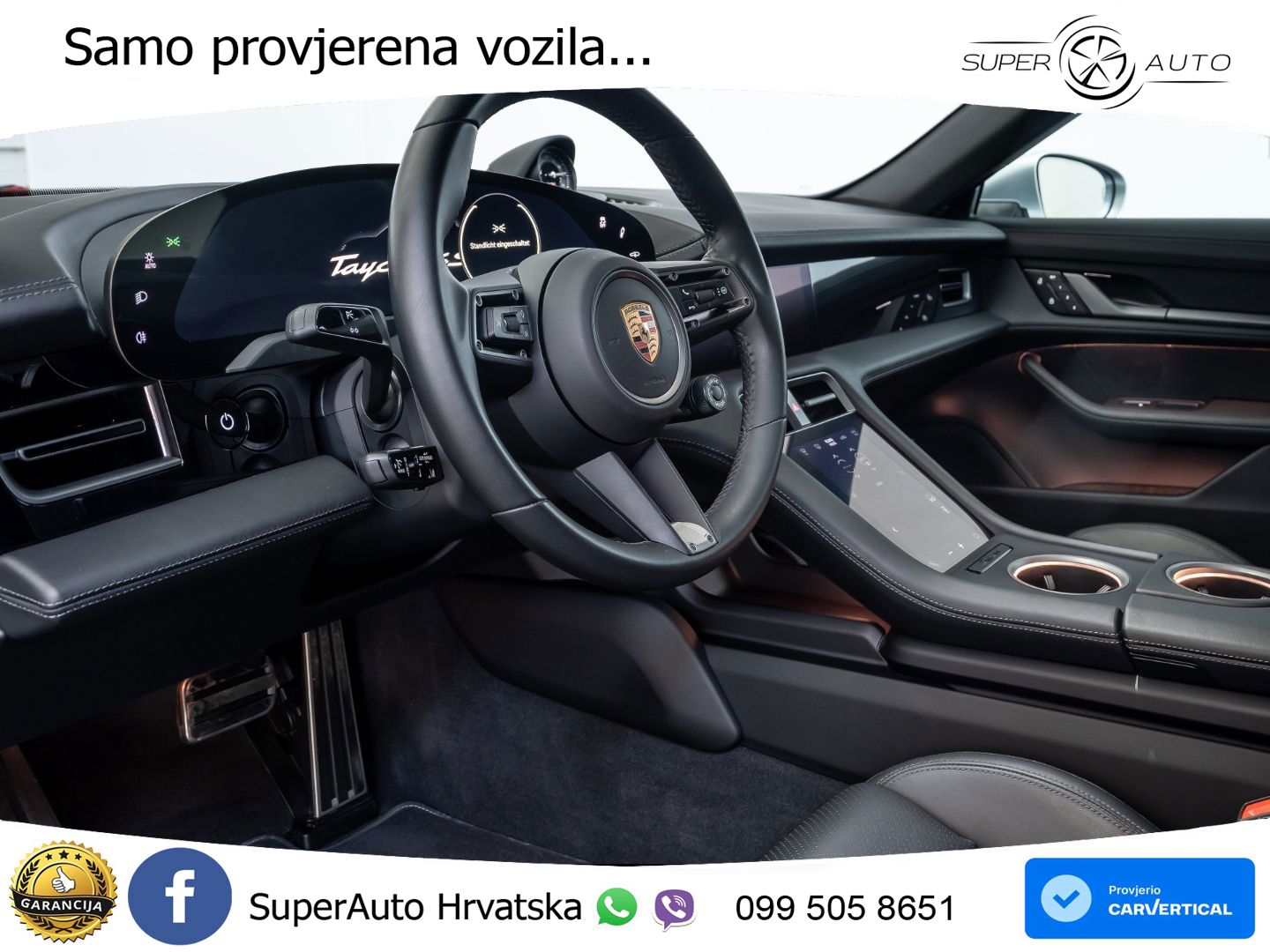 Porsche Taycan Sport Turismo 4S 105 kWh (598 KS)