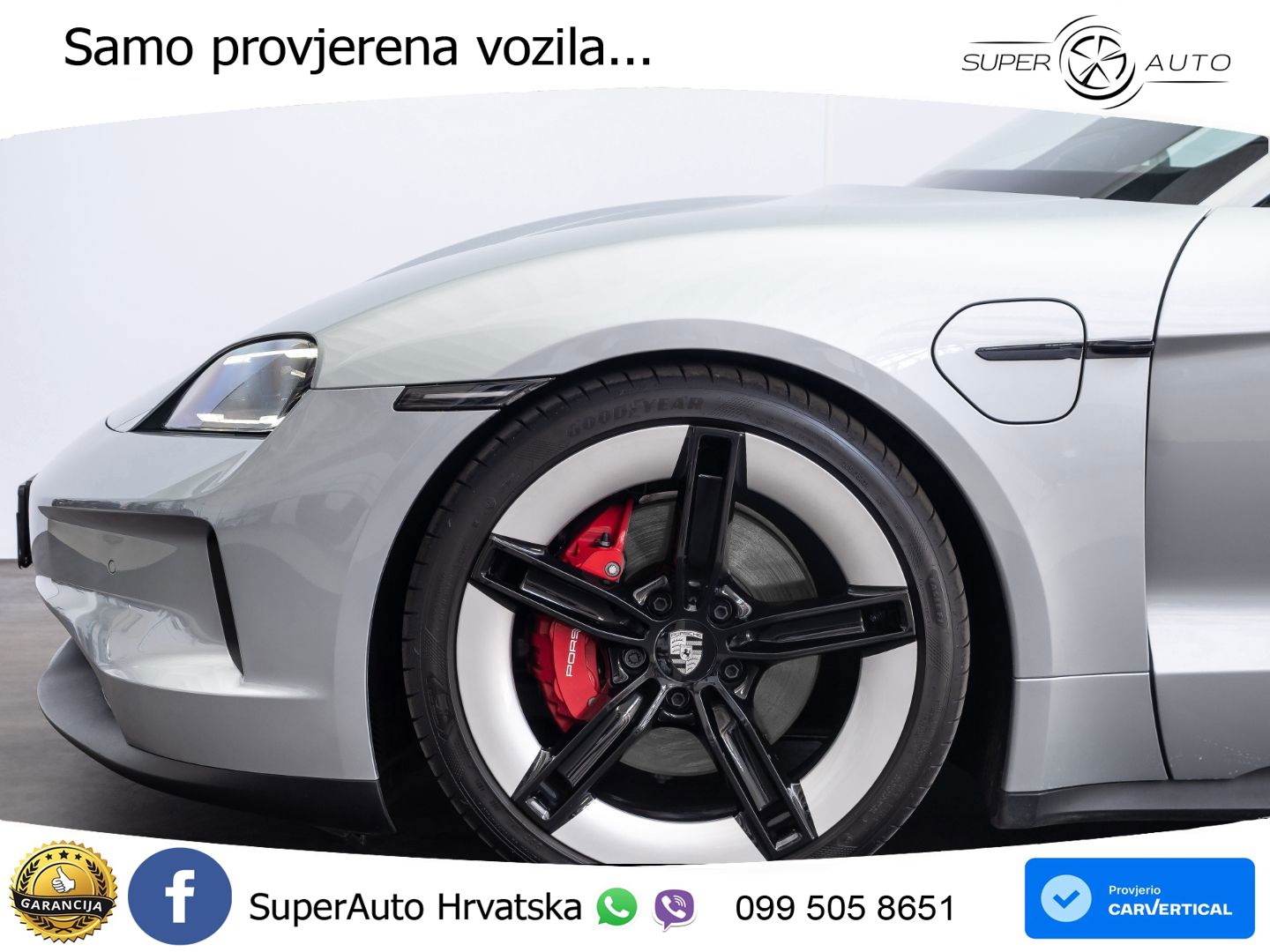 Porsche Taycan Sport Turismo 4S 105 kWh (598 KS)