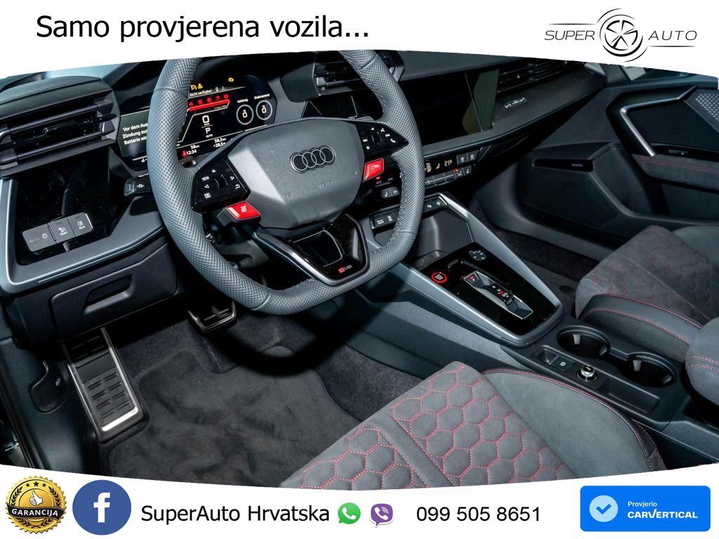 Audi RS3 Sedan 2.5 TFSI (400 KS) quattro S tronic LED+GR SJED+ACC
