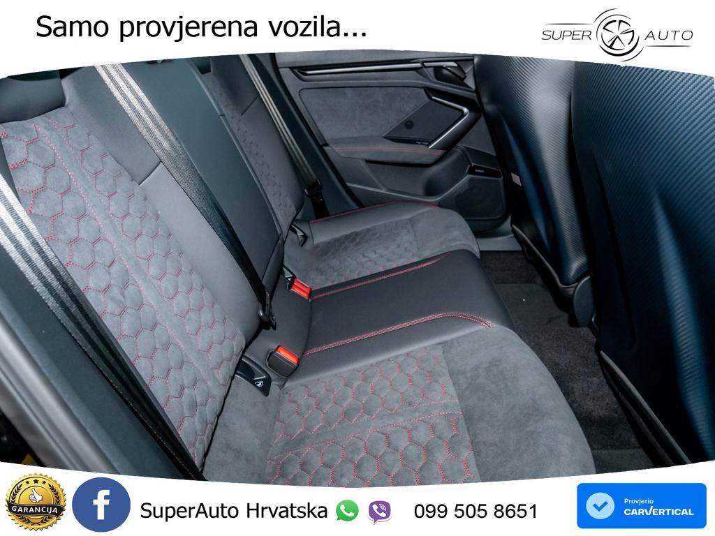 Audi RS3 Sedan 2.5 TFSI (400 KS) quattro S tronic LED+GR SJED+ACC
