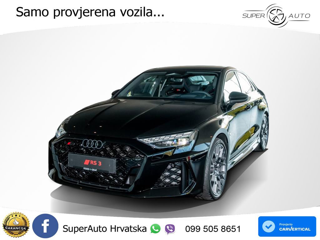 Audi RS3 Sedan 2.5 TFSI (400 KS) quattro S tronic LED+GR SJED+ACC