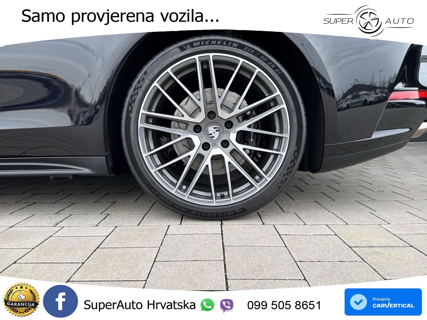 Porsche Panamera 4S 2.9 V6 (544 KS) E-Hybrid PDK ZRAČNI+ACC+GR SJED+KAM+PANO