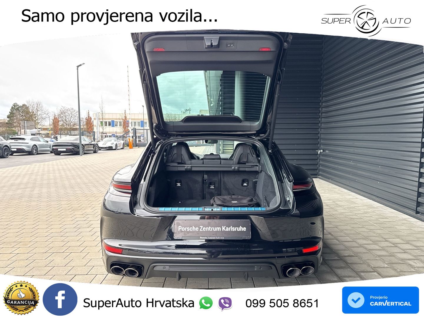Porsche Panamera 4S 2.9 V6 (544 KS) E-Hybrid PDK ZRAČNI+ACC+GR SJED+KAM+PANO
