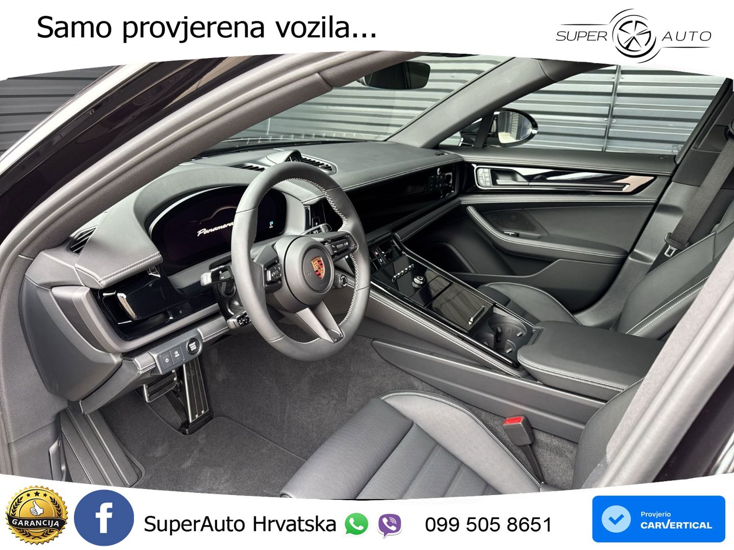 Porsche Panamera 4S 2.9 V6 (544 KS) E-Hybrid PDK ZRAČNI+ACC+GR SJED+KAM+PANO