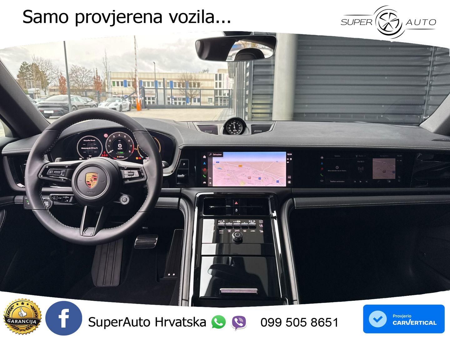 Porsche Panamera 4S 2.9 V6 (544 KS) E-Hybrid PDK ZRAČNI+ACC+GR SJED+KAM+PANO