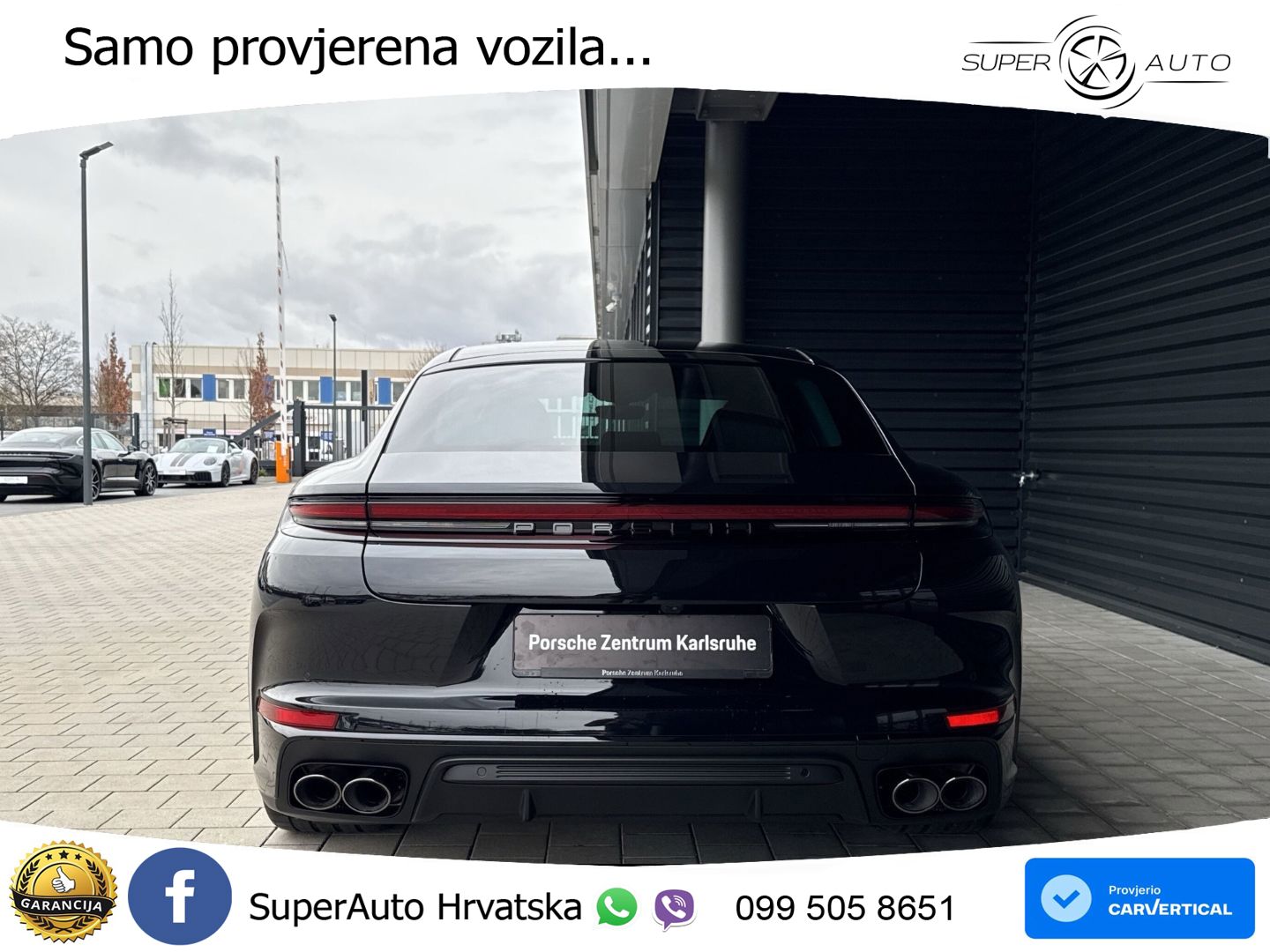 Porsche Panamera 4S 2.9 V6 (544 KS) E-Hybrid PDK ZRAČNI+ACC+GR SJED+KAM+PANO