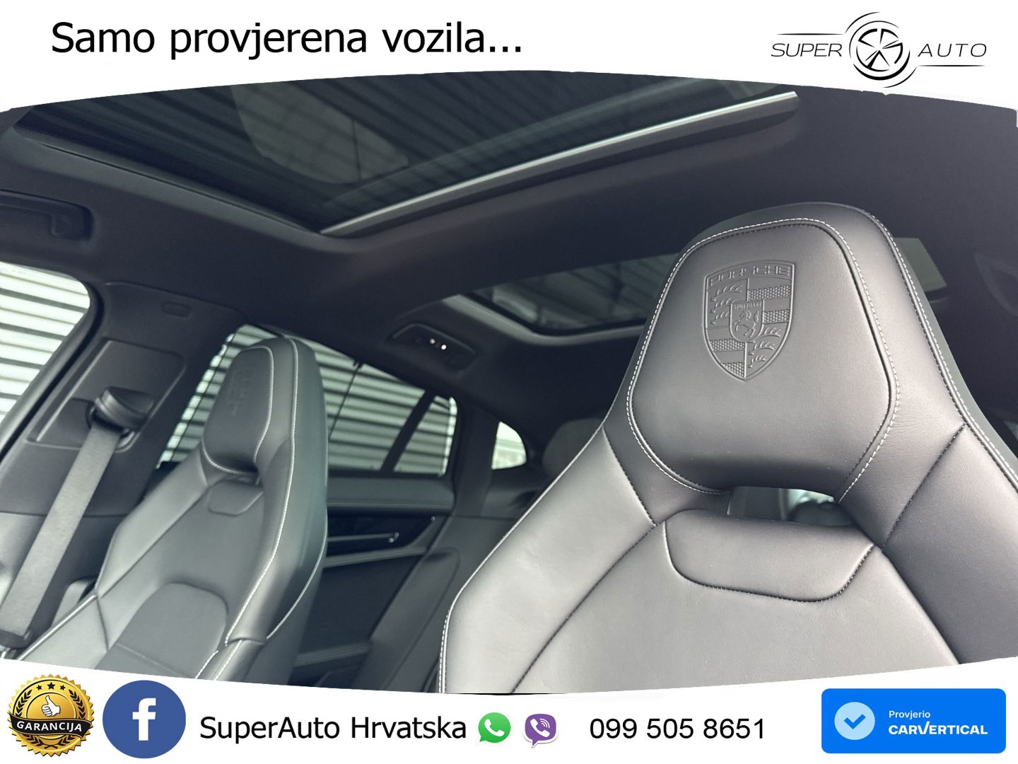 Porsche Panamera 4S 2.9 V6 (544 KS) E-Hybrid PDK ZRAČNI+ACC+GR SJED+KAM+PANO