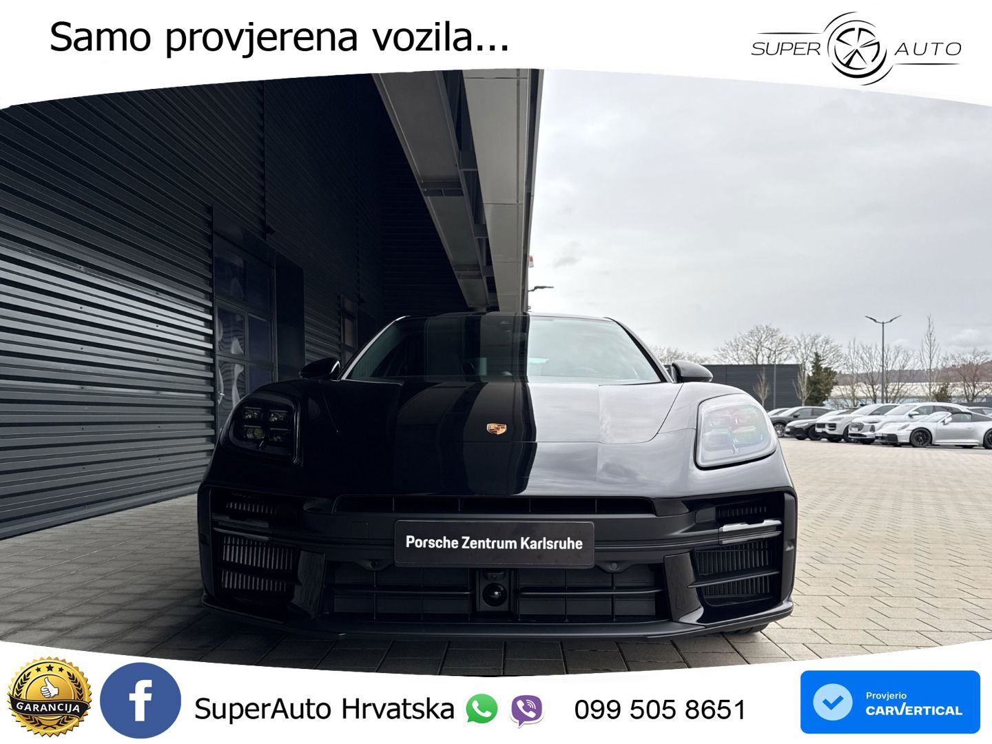 Porsche Panamera 4S 2.9 V6 (544 KS) E-Hybrid PDK ZRAČNI+ACC+GR SJED+KAM+PANO
