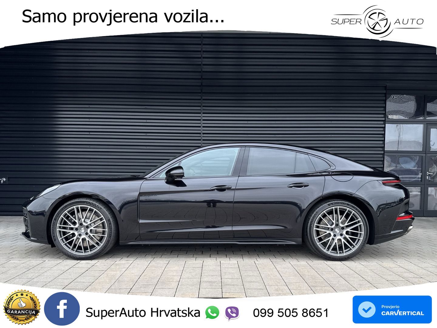 Porsche Panamera 4S 2.9 V6 (544 KS) E-Hybrid PDK ZRAČNI+ACC+GR SJED+KAM+PANO