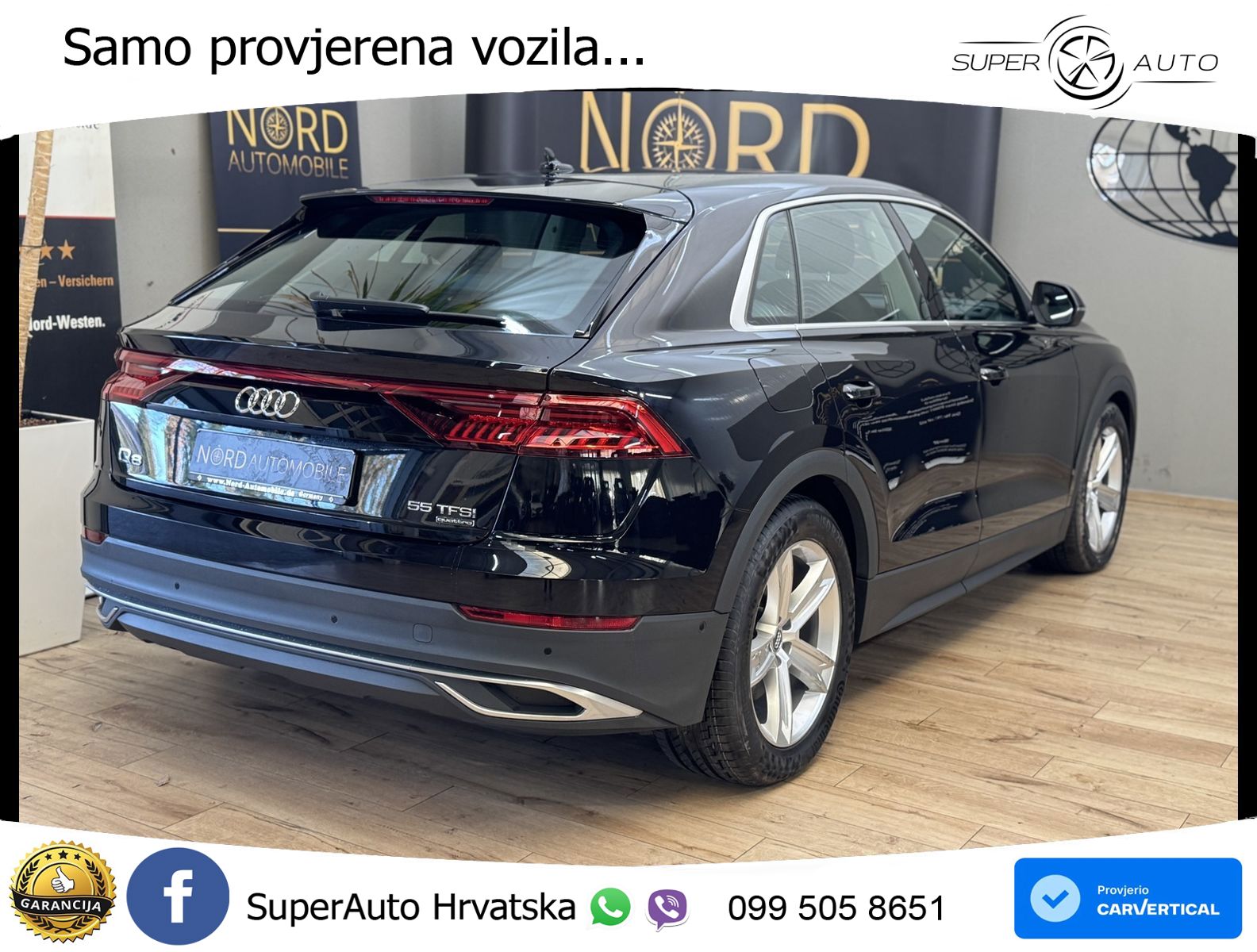 Audi Q8 55 TFSI V6 (340 KS) quattro Tiptronic