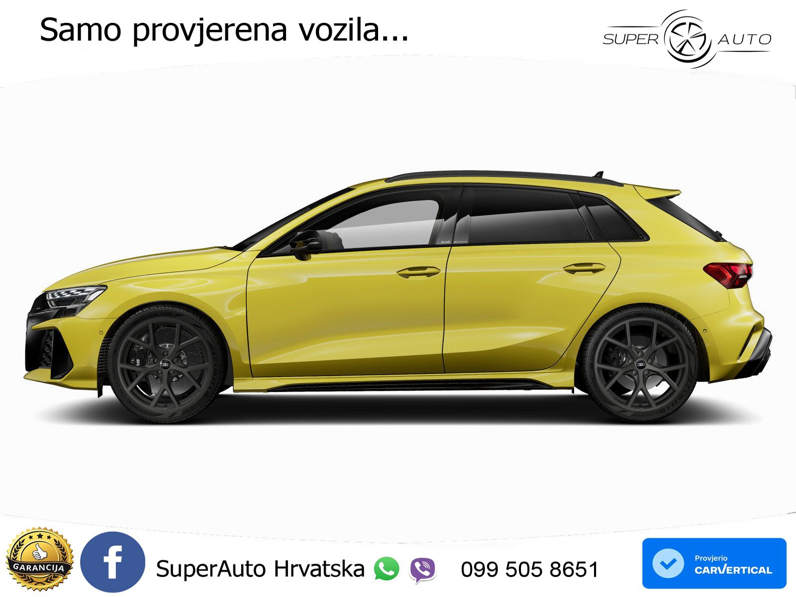 Audi RS3 Sedan 2.5 TFSI (400 KS) quattro S tronic LED+GR SJED+ACC