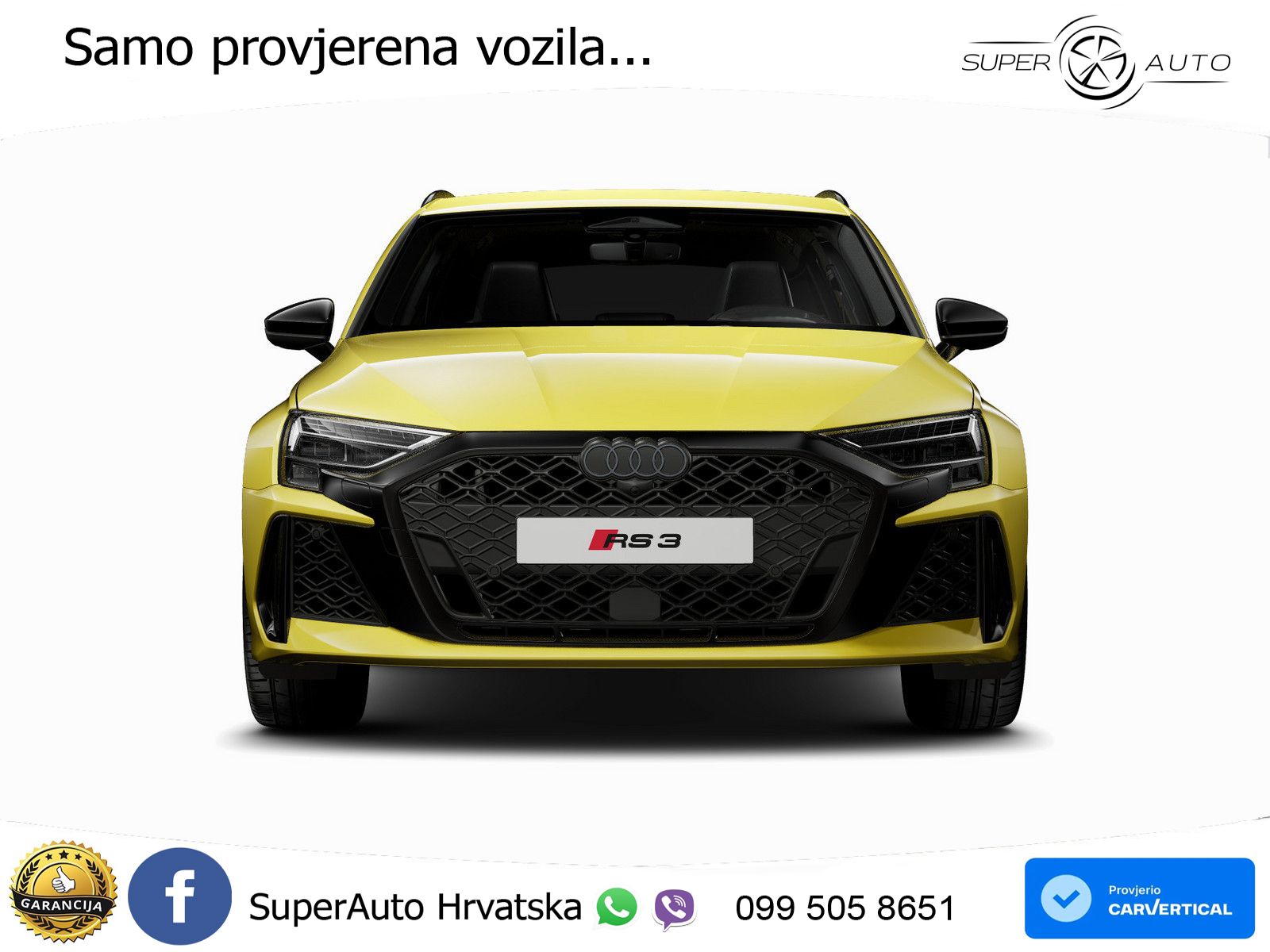 Audi RS3 Sedan 2.5 TFSI (400 KS) quattro S tronic LED+GR SJED+ACC