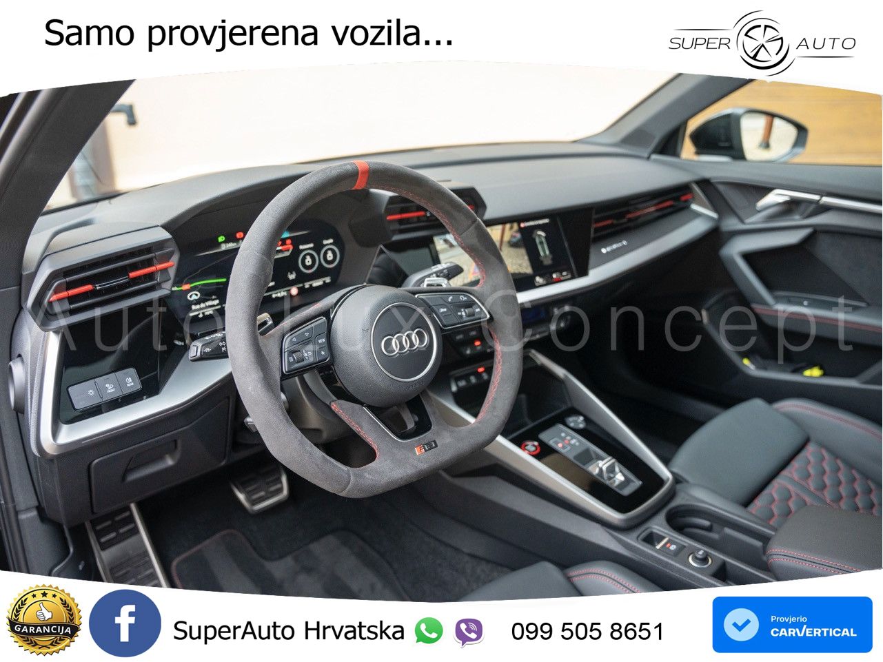 Audi RS3 Sedan 2.5 TFSI (400 KS) quattro S tronic LED+GR SJED+ACC