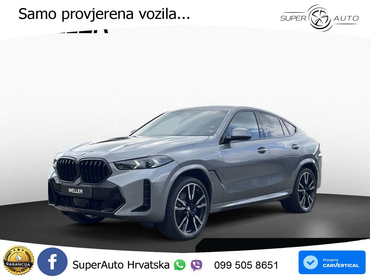 BMW X6 30d (298 KS) xDrive Steptronic M Sport LED+GR SJED+ACC