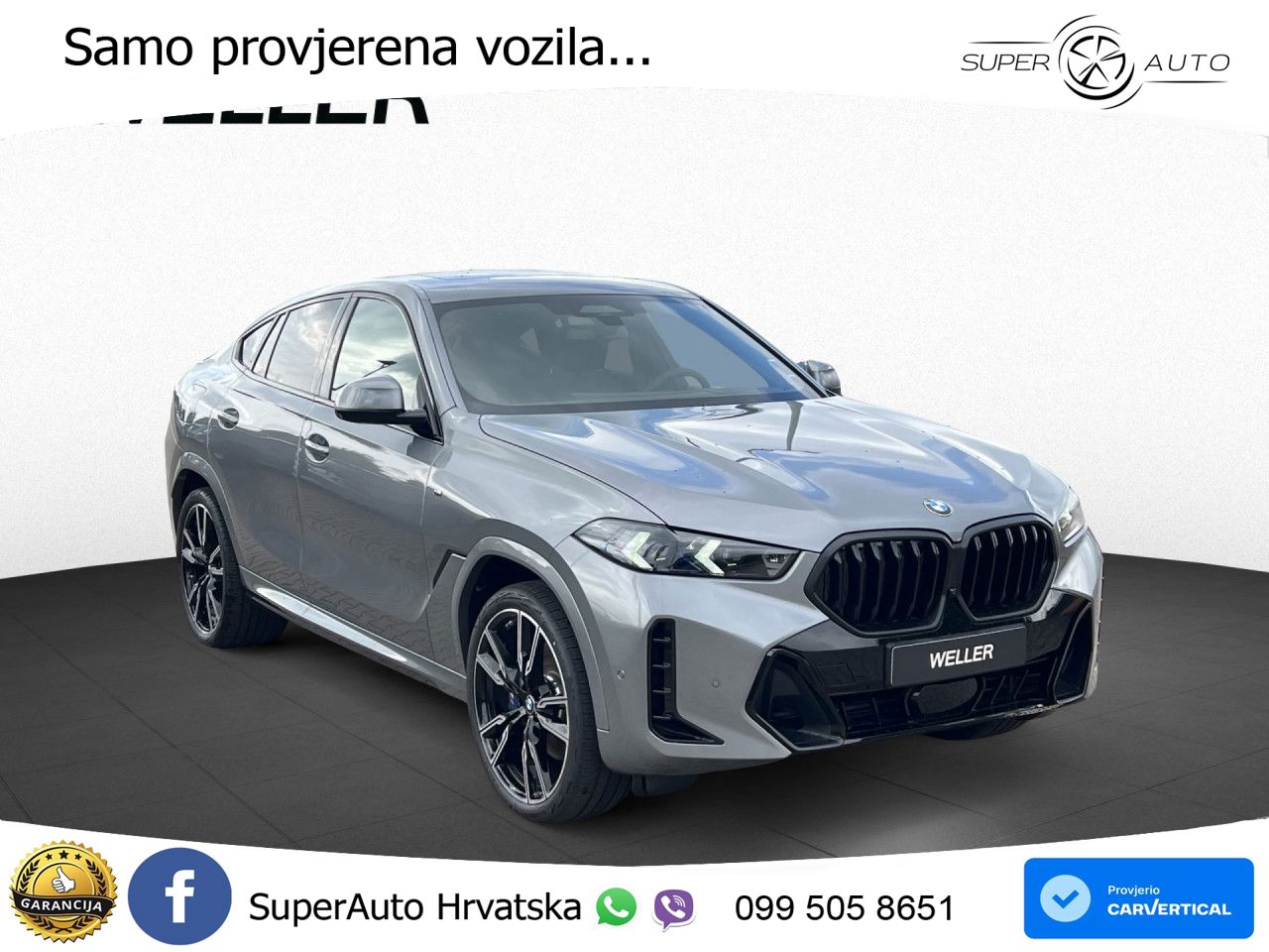 BMW X6 30d (298 KS) xDrive Steptronic M Sport LED+GR SJED+ACC