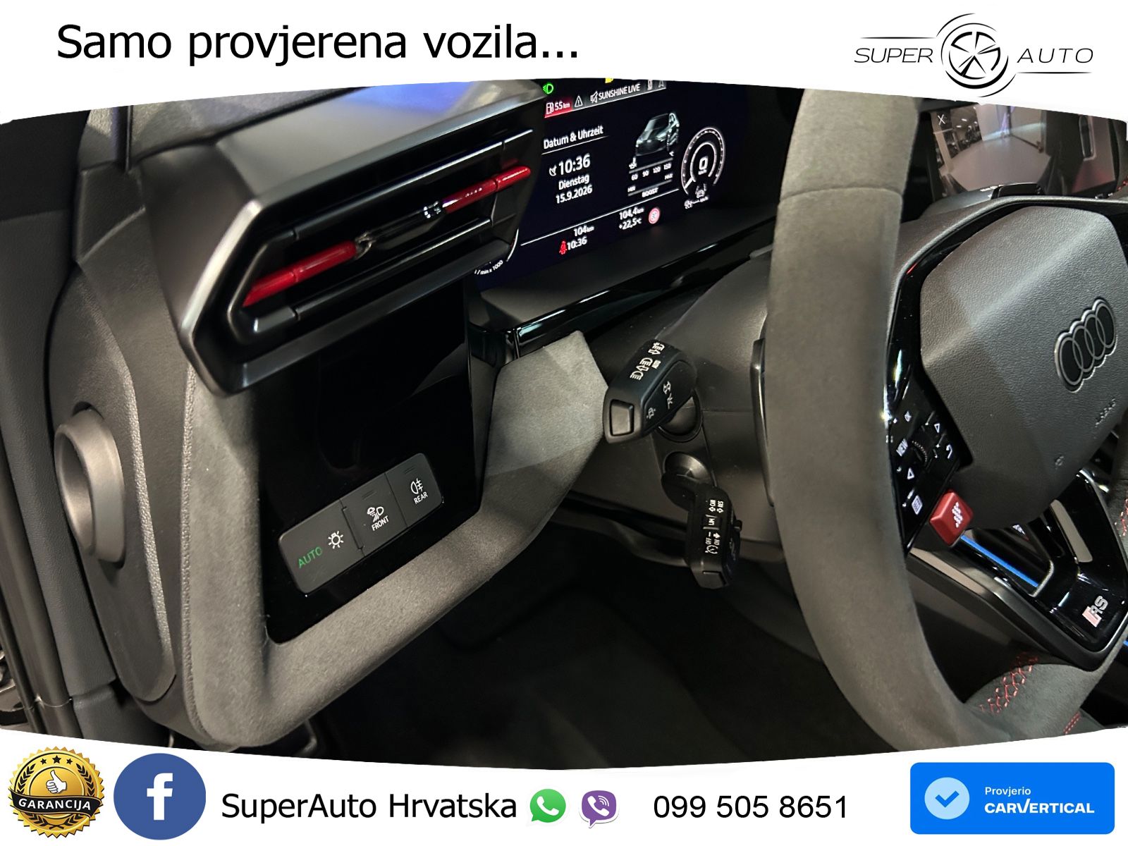 Audi RS3 Sedan 2.5 TFSI (400 KS) quattro S tronic LED+GR SJED+ACC