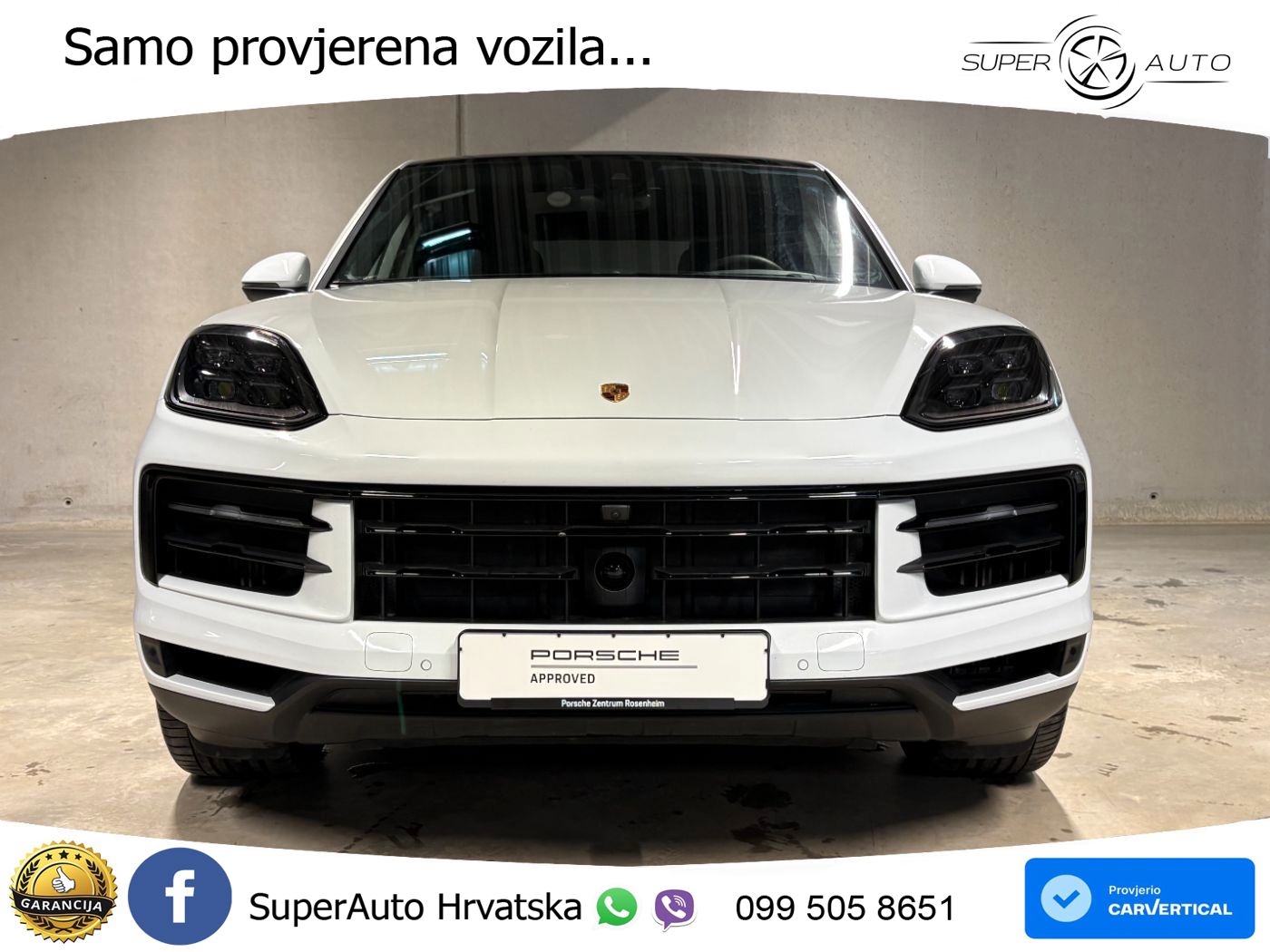 Porsche Cayenne Coupe S 3.0 V6 (519 KS) E-Hybrid Tiptronic S LED+GR SJED+ACC