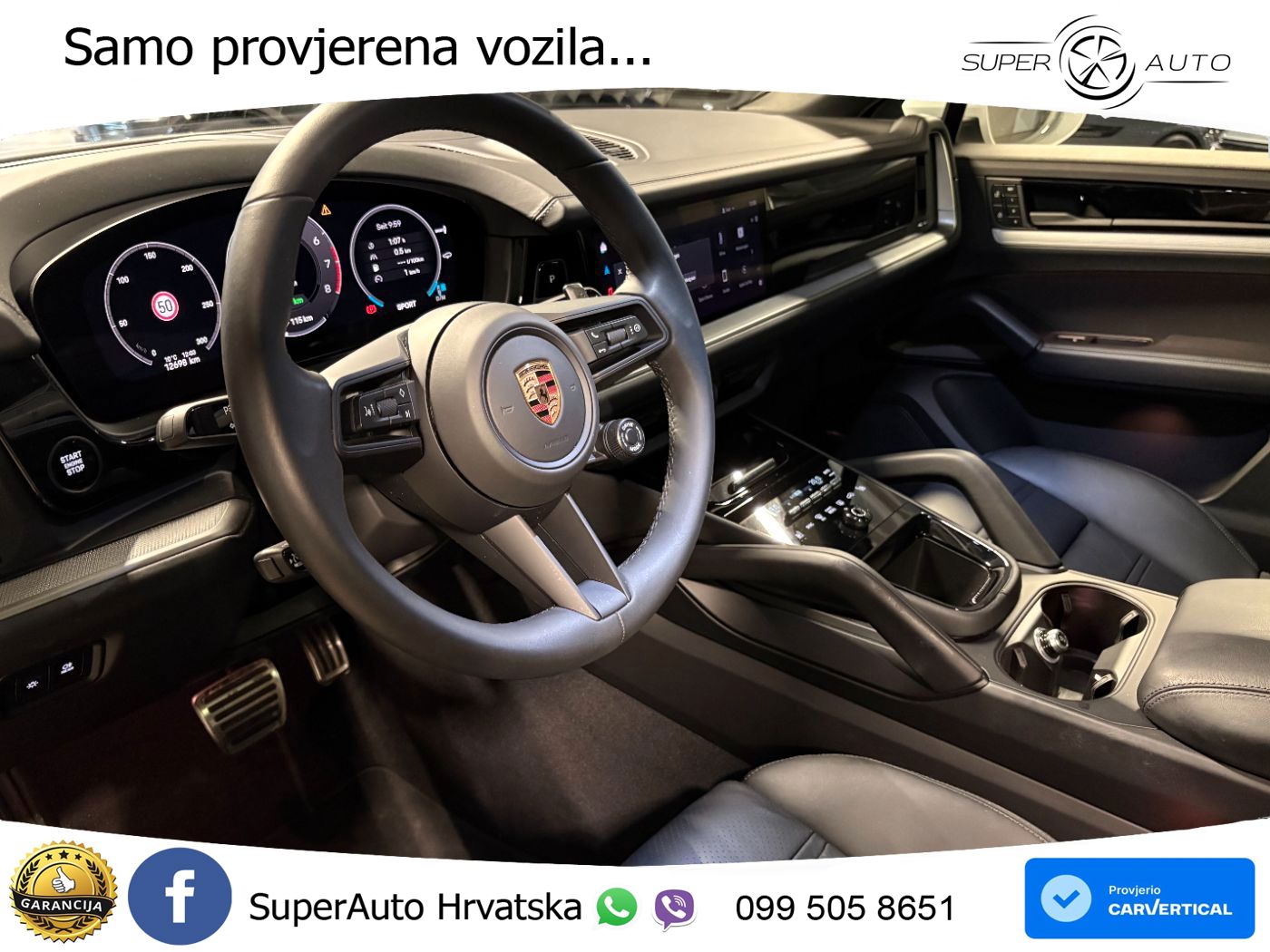 Porsche Cayenne Coupe S 3.0 V6 (519 KS) E-Hybrid Tiptronic S LED+GR SJED+ACC