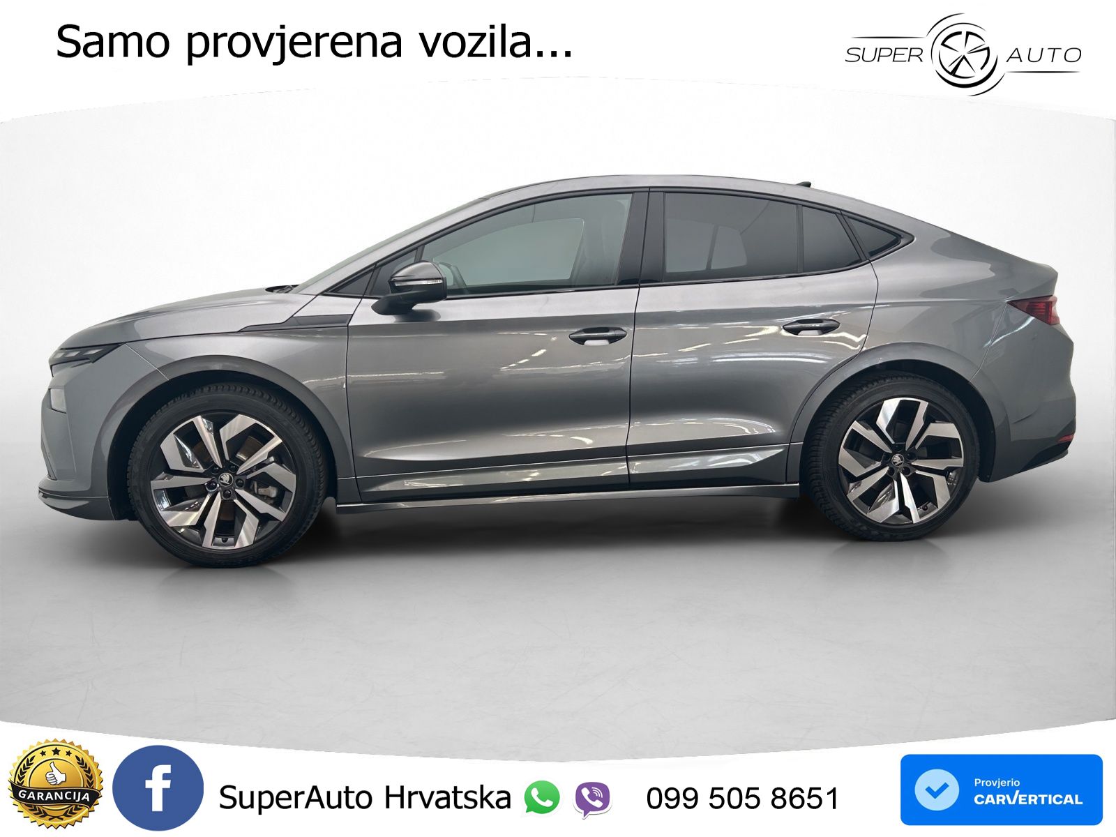 Škoda Enyaq iV 85 82 kWh (286 KS) SportLine LED+GR SJED+ACC