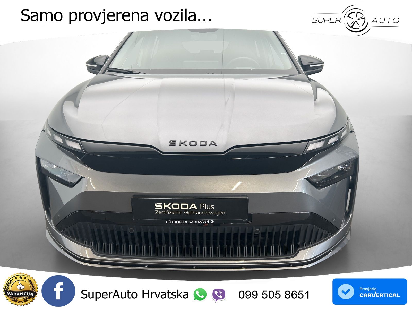 Škoda Enyaq iV 85 82 kWh (286 KS) SportLine LED+GR SJED+ACC