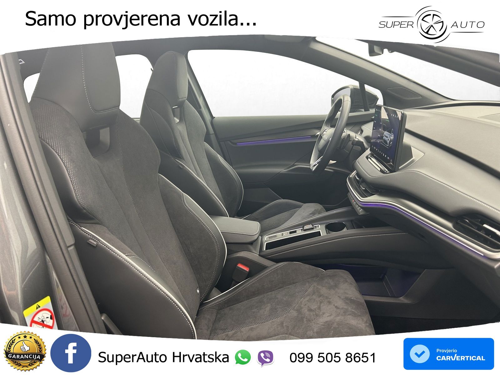 Škoda Enyaq iV 85 82 kWh (286 KS) SportLine LED+GR SJED+ACC