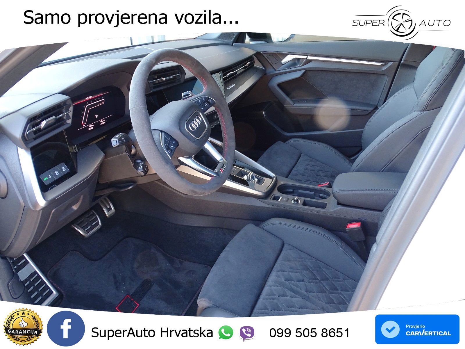 Audi RS3 Sedan 2.5 TFSI (400 KS) quattro S tronic LED+GR SJED+ACC