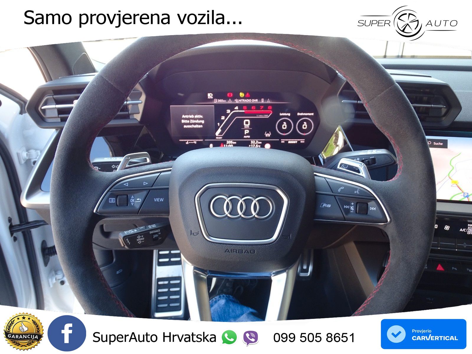 Audi RS3 Sedan 2.5 TFSI (400 KS) quattro S tronic LED+GR SJED+ACC