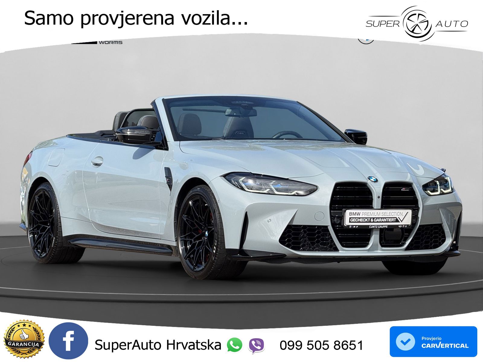 BMW M4 Convertible Competition 3.0 (510 KS) xDrive Steptronic