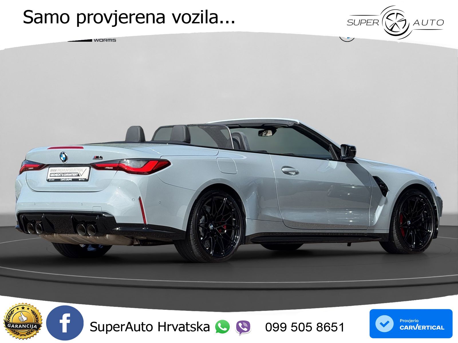 BMW M4 Convertible Competition 3.0 (510 KS) xDrive Steptronic