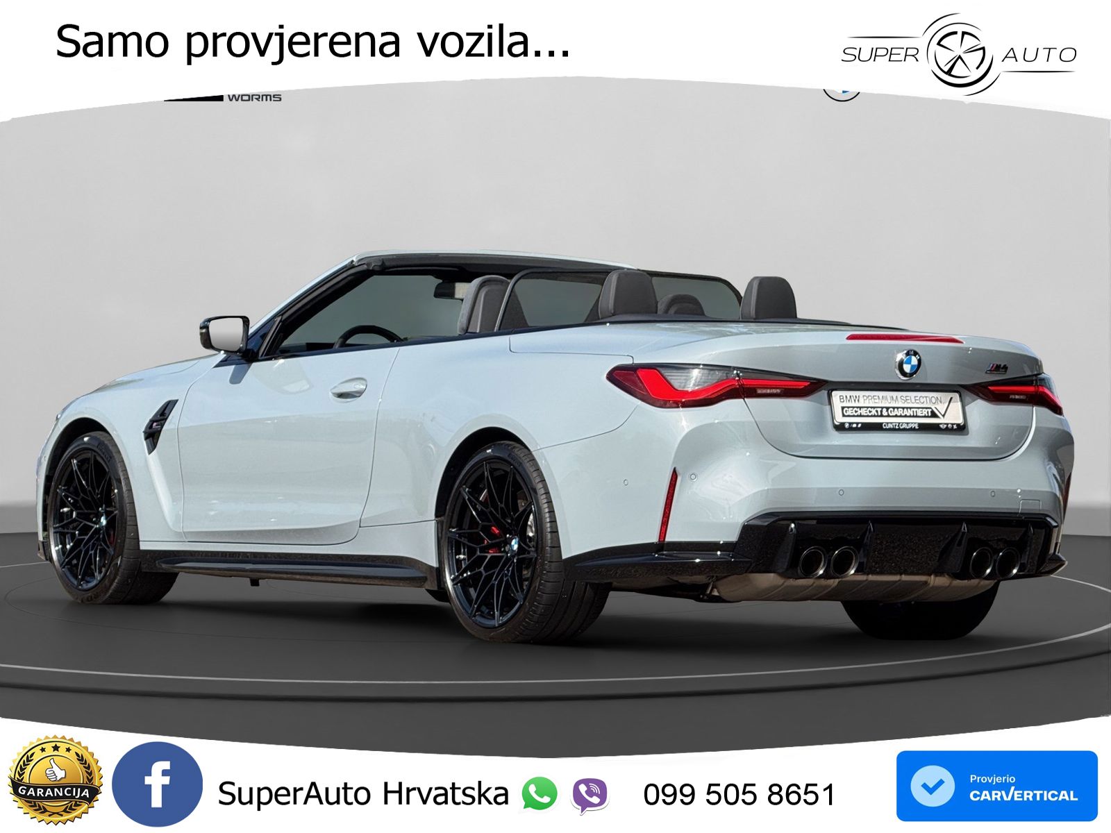 BMW M4 Convertible Competition 3.0 (510 KS) xDrive Steptronic