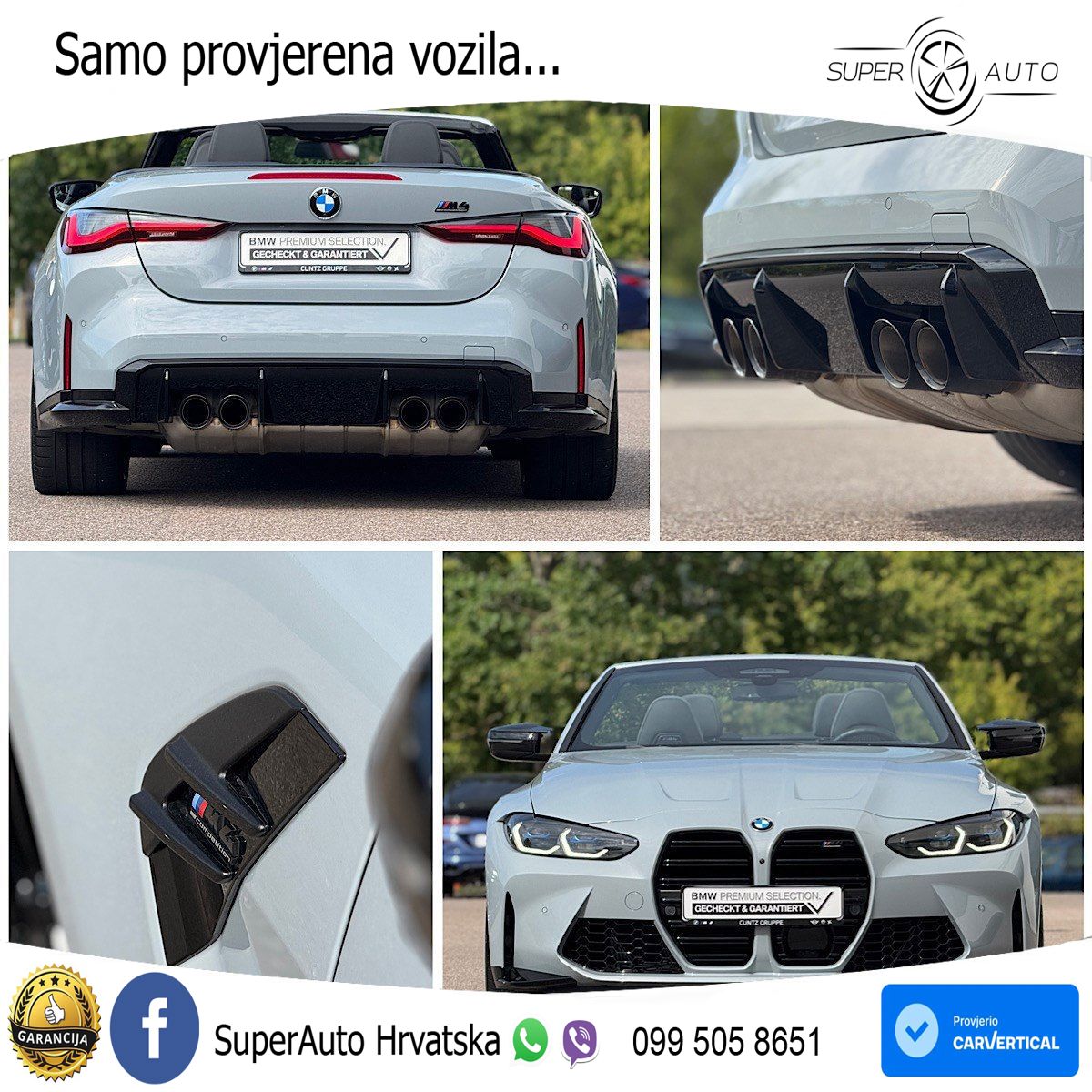 BMW M4 Convertible Competition 3.0 (510 KS) xDrive Steptronic